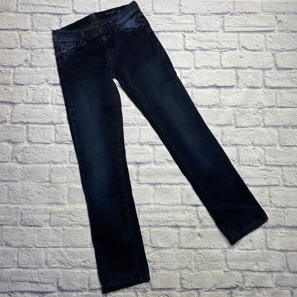 7 For All Mankind Straight Leg Jeans - Picture 1 of 7